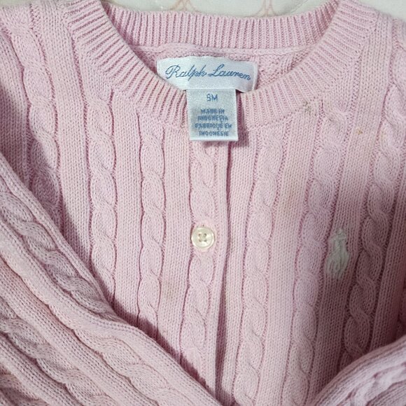 Dress, bloomer and cardigan Ralph Lauren Bundle 9M - Picture 6 of 7